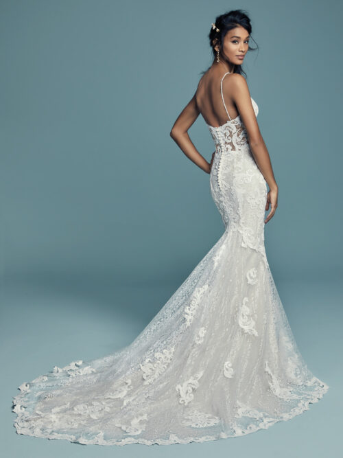 Tuscany Lynette – Maggie Sottero menyasszonyi ruha (hátulról)