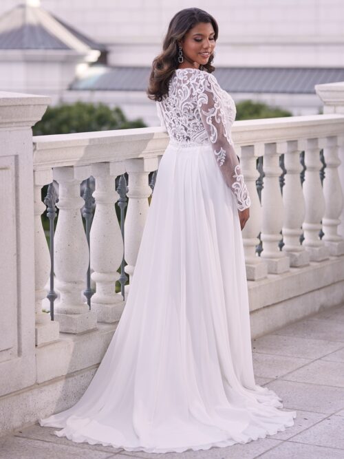 Lorraine Dawn – Golden Rose Plus Size menyasszonyi ruha