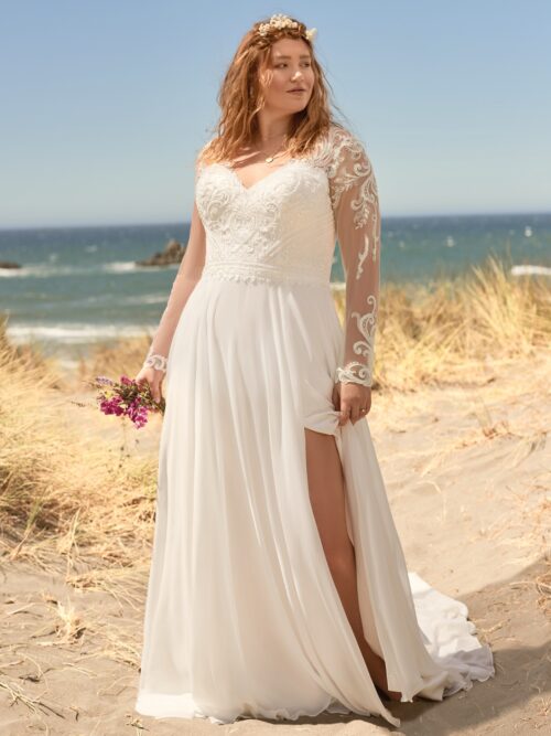 Lorraine Dawn – Golden Rose Plus Size menyasszonyi ruha