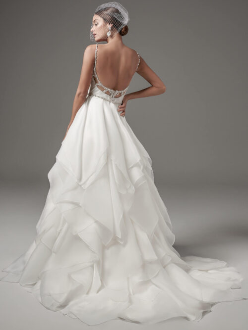 Blaire Sottero and Midgley 300 000 Ft Blair – Maggie Sottero menyasszonyi ruha (hátulról)