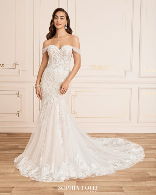 Y12033 Clarissa - Sophia Tolli esküvői ruha