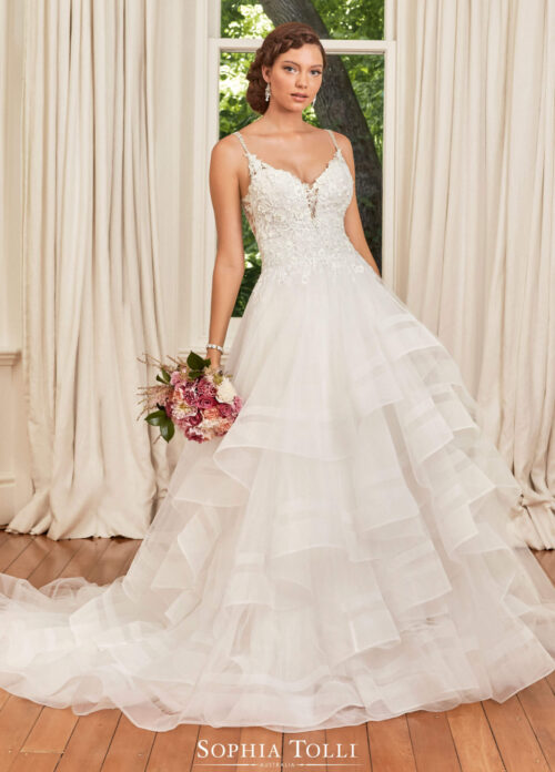 Y21989 Alesha - Sophia Tolli esküvői ruha Alesha – Sophia Tolli menyasszonyi ruha